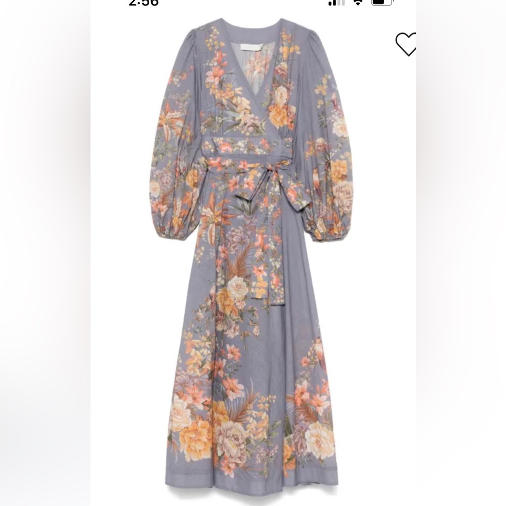 Zimmerman Tallow wrap dress - Picture 5 of 6